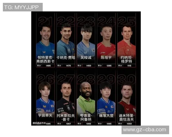 乒乓球技术排行榜：武汉乒乓球队位居第8名